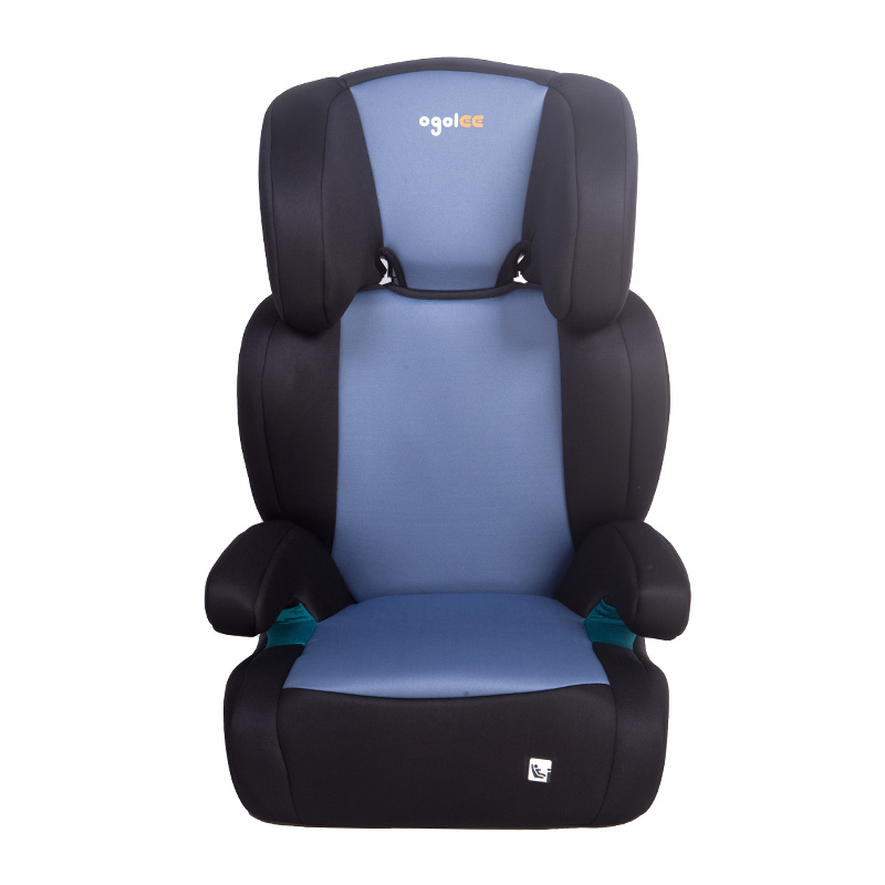 OG301BL Kina Factory ECE R129 I-størrelse Booster Car Seat for 100-150cm 6-12 år gammelt barn