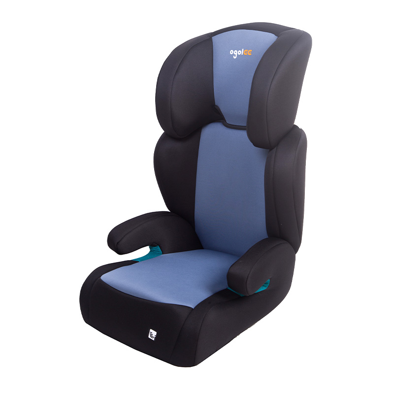 OG301BL Kina Factory ECE R129 I-størrelse Booster Car Seat for 100-150cm 6-12 år gammelt barn