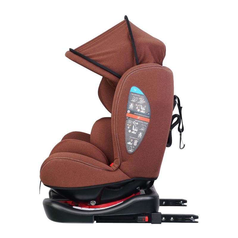 ZK701A Child Safety Seat Isofix 360 Grad Group 0123 ECE R4404 for 0-36kg 0-12 år