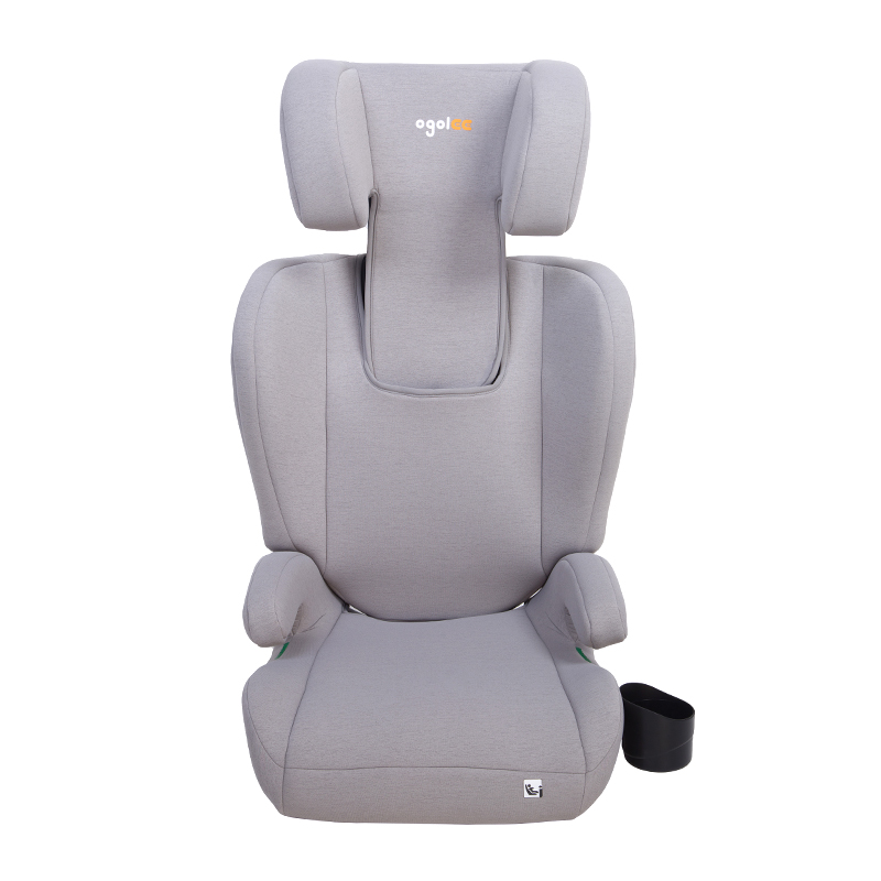 OG303B Isize 100-150cm ECE R129 Cupholder Child Booster Seat Car Group 2 3 Bilsete Baby Safety Baby Booster Car Seat for Toddler