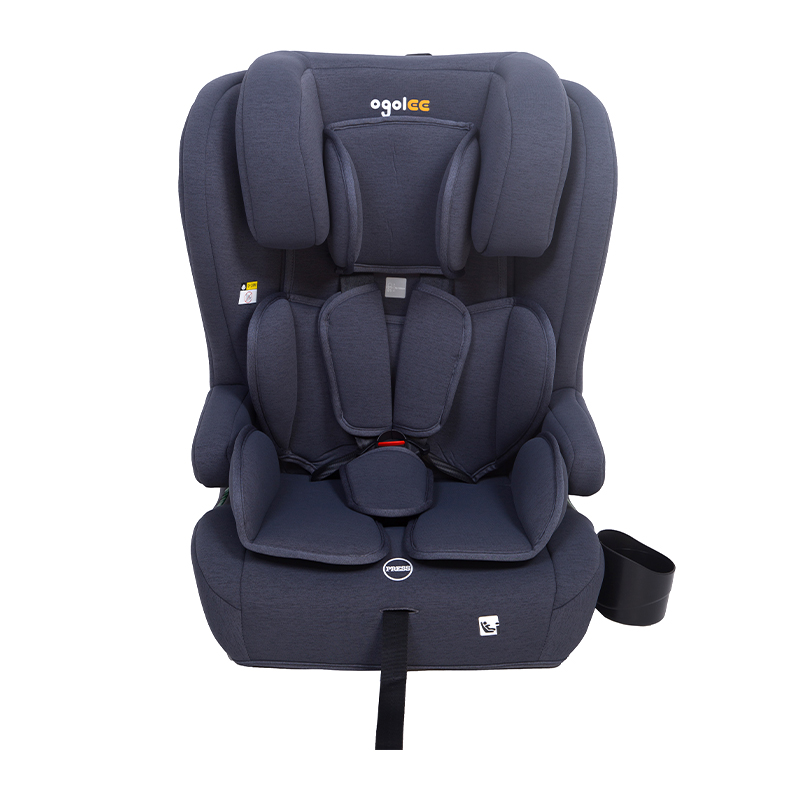 OG303T Beste kvalitet ECE R129 I -Size Isofix Cupholder Child Baby Car Seat 76 -150cm barnesikkerhetsseter Bil med Isofix & Top Tether