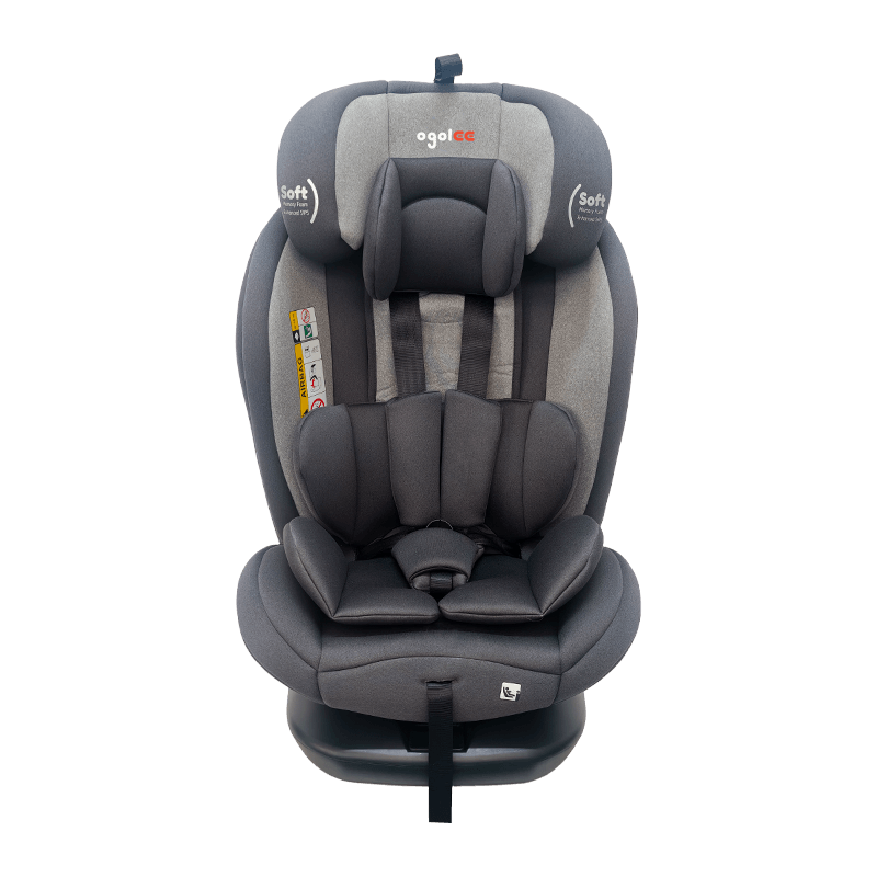 OG801A ECE R129 Isize Baby Car Seat 40-150cm Isofix barnesikkerhetsseter 360 grader Rotate Big Recine for Kids
