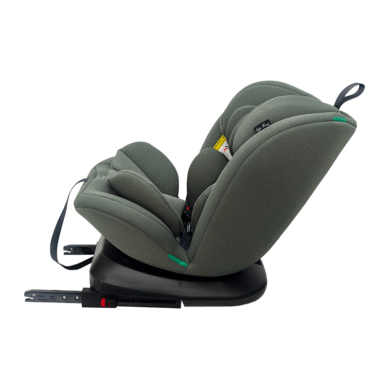 OG801A ECE R129 Isize Baby Car Seat 40-150cm Isofix barnesikkerhetsseter 360 grader Rotate Big Recine for Kids