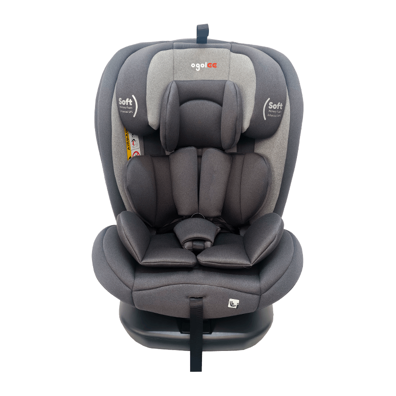 OG801A ECE R129 Isize Baby Car Seat 40-150cm Isofix barnesikkerhetsseter 360 grader Rotate Big Recine for Kids