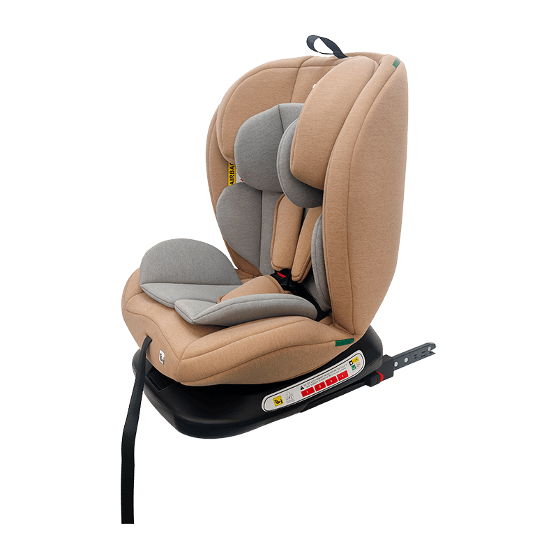 OG801A ECE R129 Isize Baby Car Seat 40-150cm Isofix barnesikkerhetsseter 360 grader Rotate Big Recine for Kids