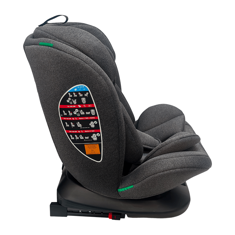 OG801A ECE R129 for 40-150cm konvertible babygruppe 0 1 2 3 bilsete tilbakeholdenhet med Isofix