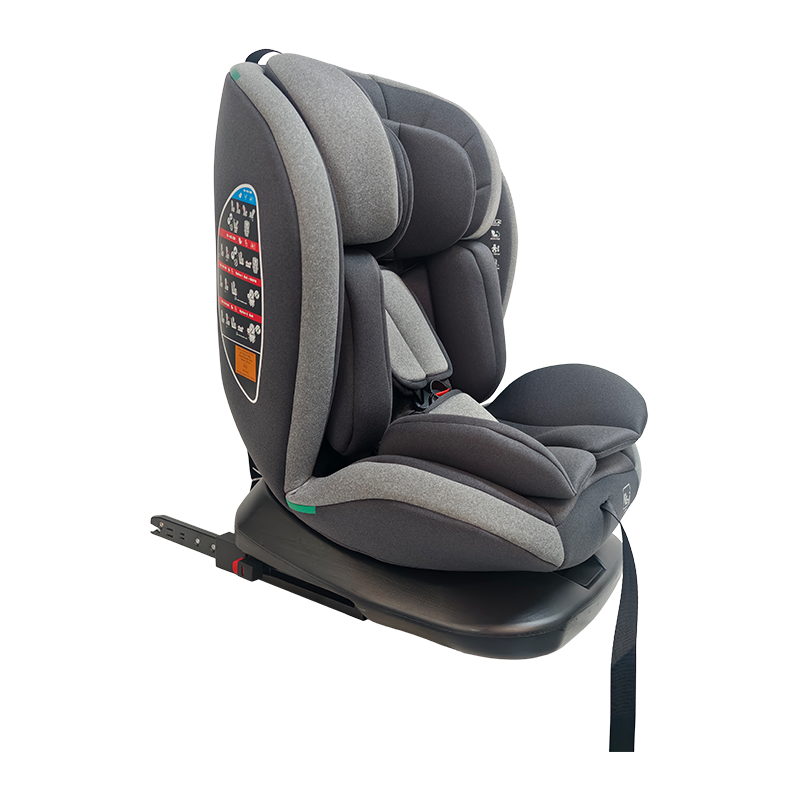 OG801A ECE R129 Isize Baby Car Seat, 360 Rotasjon, med annet kaftverk